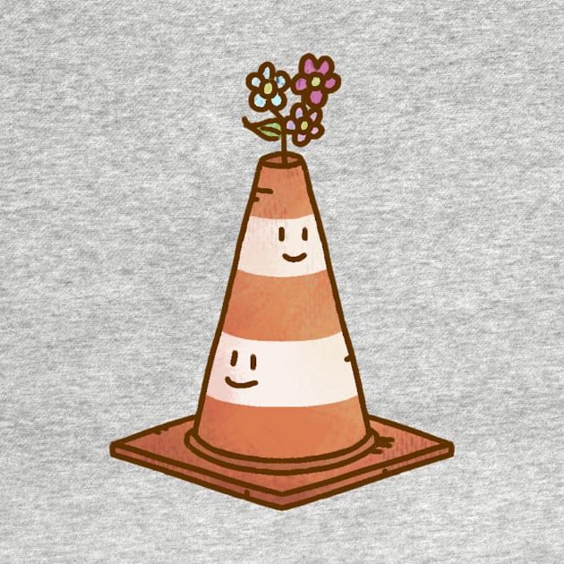 Traffic cone drawing by Oranges